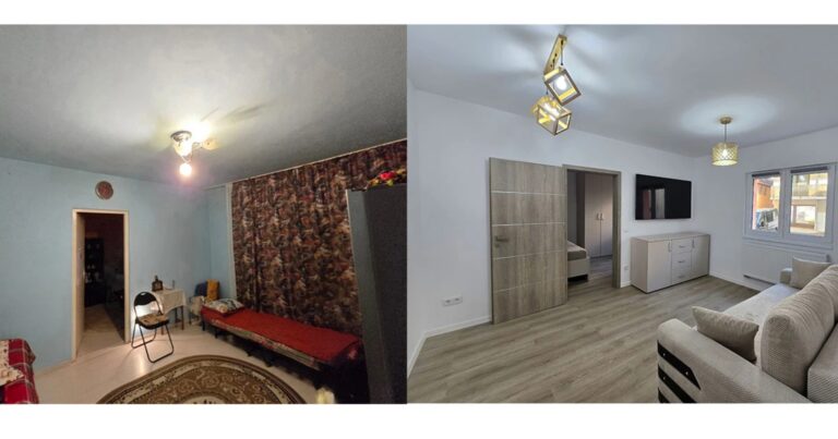 Cum arata o renovare fara neplaceri in Sibiu Povestea Cristinei care a transformat un apartament de 40 de mp cu 25 112 euro