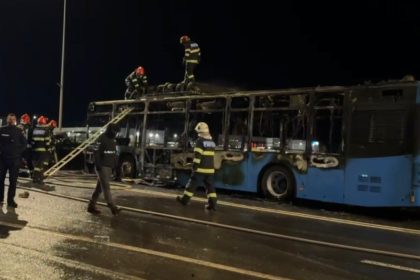 Despagubire record pentru autobuzul avariat in accidentul de langa aeroportul din Sibiu peste 11 milioane lei