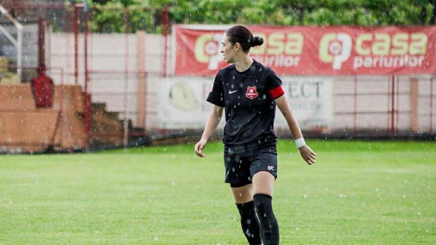 Fetele de la FC Hermannstadt au oferit un spectacol ploaie de goluri in meciul cu UTA