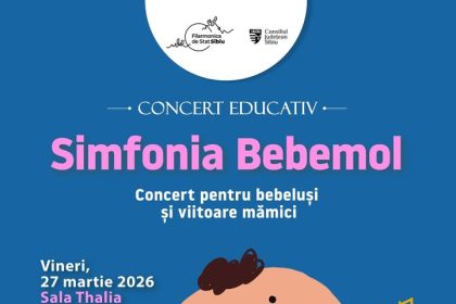 Filarmonica Sibiu prezinta Simfonia Bebemol pentru bebelusi si copii mici la Sala Thalia