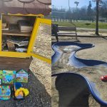 Gest emotionant al unei mame in Sibiu a lasat jucarii in parc pentru copiii care nu au foto