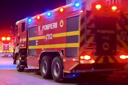 Incendiu intr o casa din Laslea risc de propagare la locuintele invecinate