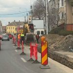 Lucrari la reteaua de ap pe patru strazi importante din Sibiu reparatii si pe trotuare pe cateva artere