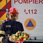 Mesaj de 8 Martie din partea pompierilor din Sibiu In spatele fiecarei interventii se afla femei care ne ofera sprijin