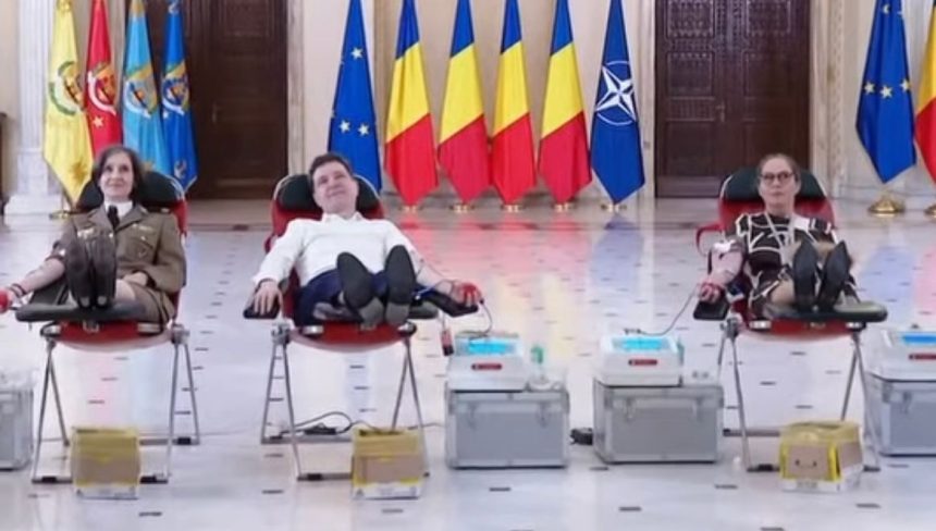 Nicushor Dan a donat sange la Cotroceni apel adresat romanilor intr un moment critic pentru spitale