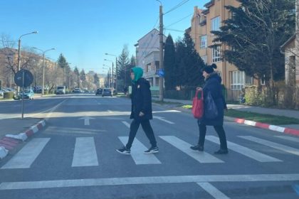 Politii verifica pietonii actiuni in intreg judetul Sibiu