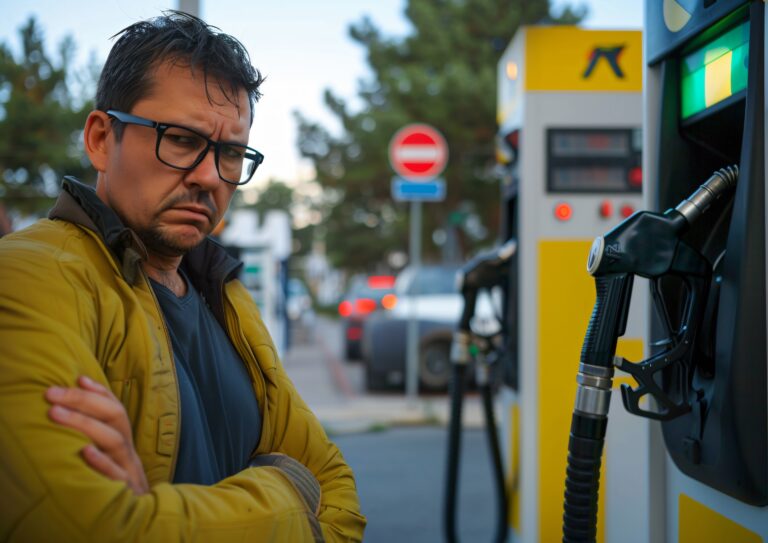 Preturile motorinei si benzinei la pompe marti dimineata in Sibiu mai mari dect luni