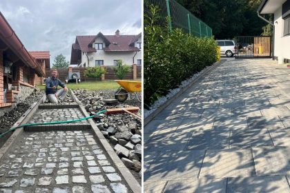 Profit de primvar i opteaz pentru pavaje Sibiu pentru curtea ta