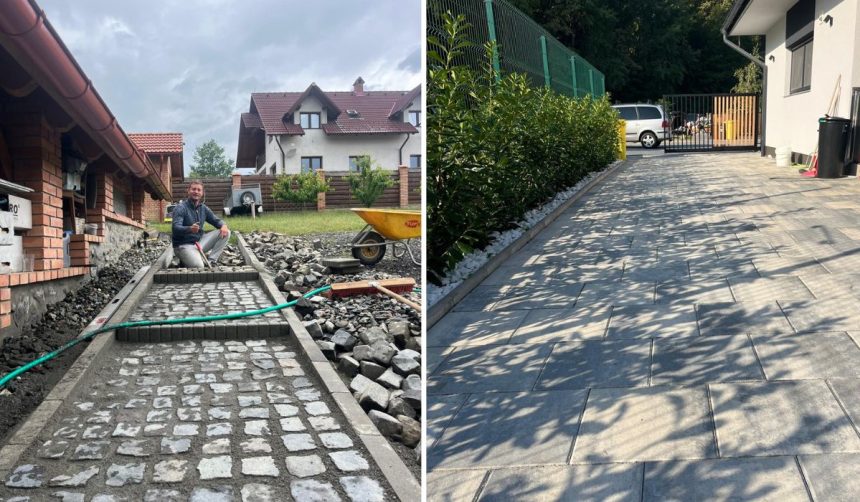 Profit de primvar i opteaz pentru pavaje Sibiu pentru curtea ta