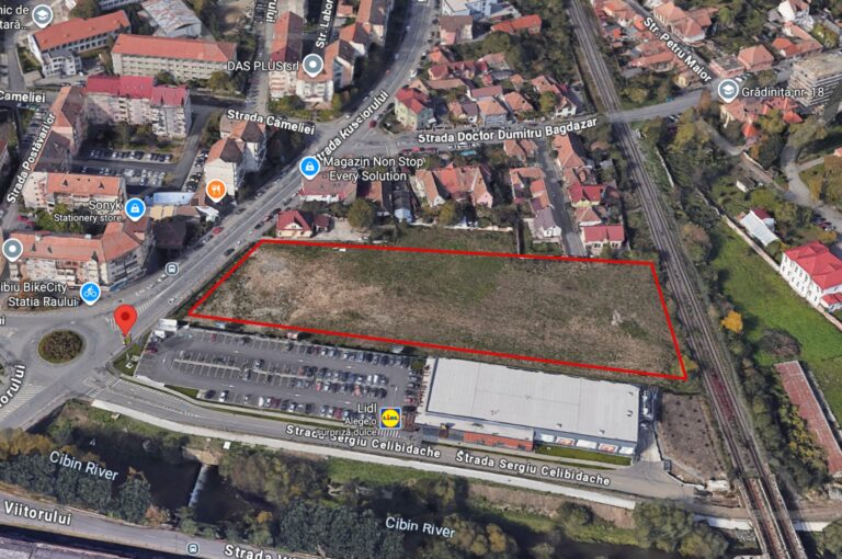 Proiectul ansamblului de blocuri din apropierea centrului Sibiului reanalizat de Primarie zeci de localnici s au opus constructiei