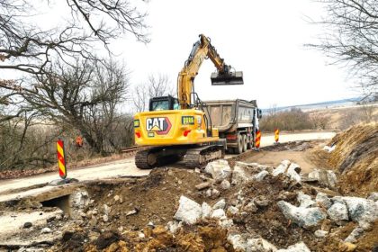 Se contureaza o noua legatura rutiera intre Brasov si Sibiu lucrarile au ajuns la aproape 15