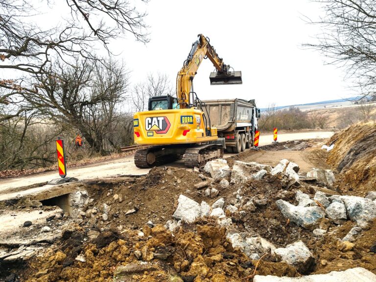 Se contureaza o noua legatura rutiera intre Brasov si Sibiu lucrarile au ajuns la aproape 15