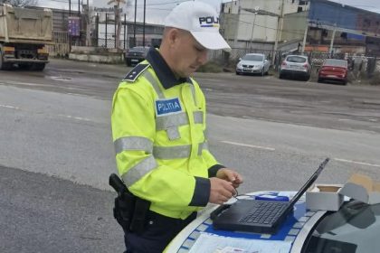 Sofer strain oprit in Sibiu nu avea permis de conducere