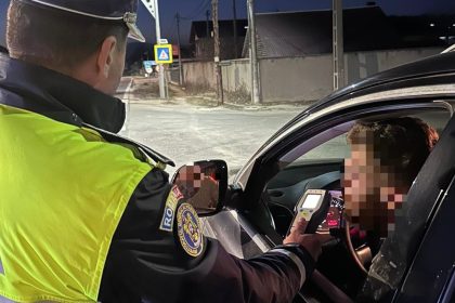 Soferi surprinsi sub influenta alcoolului la volan in Medias si Motis aveau alcoolemii ridicate