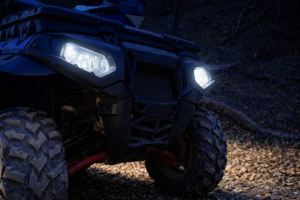 Tanr de 17 ani surprins pe ATV fara permis in Sibiu