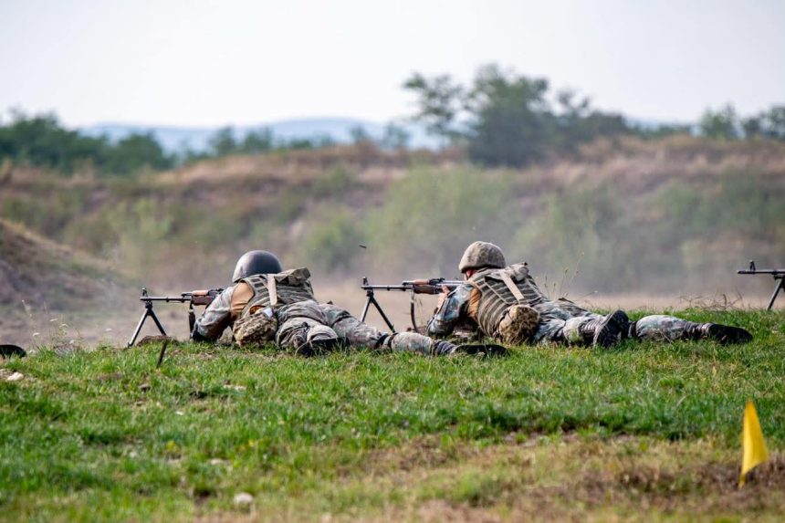 Trageri in poligonul de la Poplaca programul pentru luna aprilie