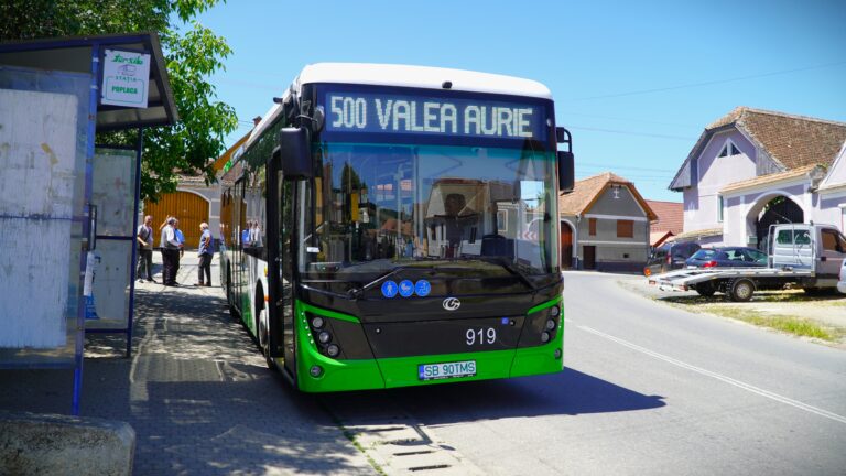 Traseele Tursib deviate din cauza unor lucrari pe o strada din Sibiu