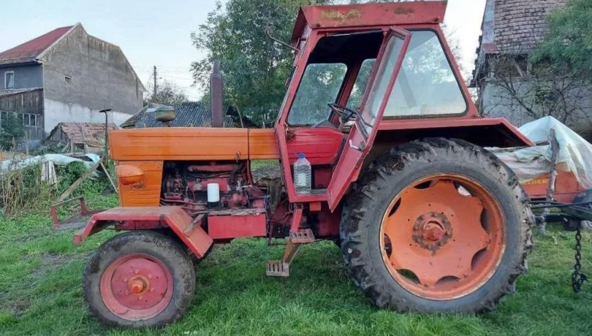 Un tanar din Sibiu baut si fara permis a provocat un accident cu un tractor neinmatriculat