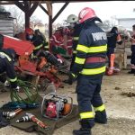 accident grav in cisnadioara un barbat a cazut de pe motocultor si a fost prins sub masina