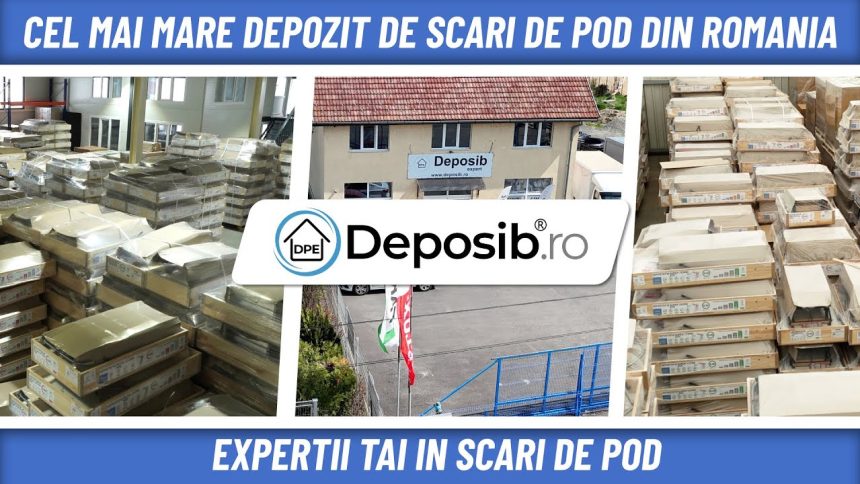 campioni timp de doi ani consecutiv in vanzarea de scari de pod si feronerie pentru feronerie de mansarda liderul national deposib isi extinde reteaua cu un nou depozit specializat in sibiu