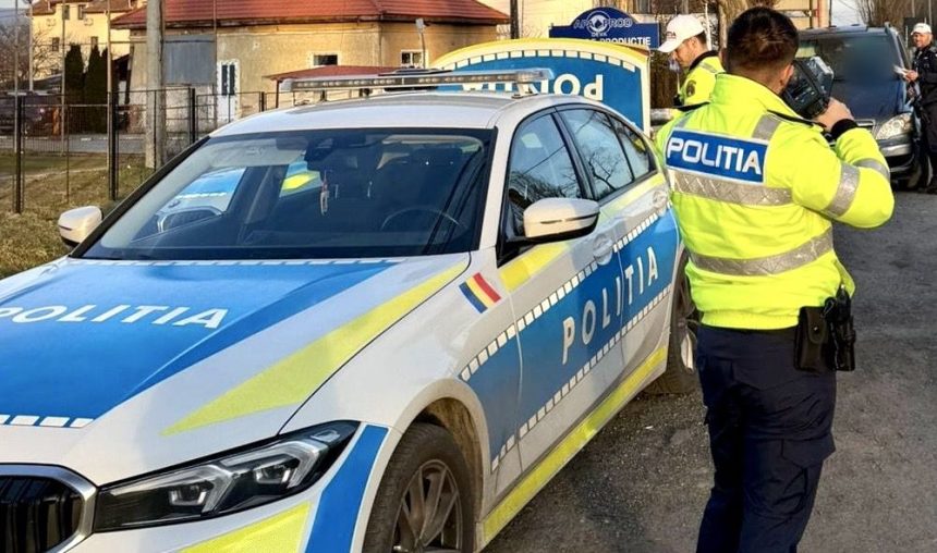 controale in trafic in judetul sibiu doi soferi prin turi conducand fara permis