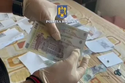 fetita de 12 ani trimisa sa faca cumparaturi cu bani falsificati hotul a fost prins