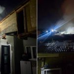incendiu puternic in miez de noapte la sibiu mansarda unei case a fost devastata apo