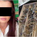Femeia din Sibiu care vindea bijuterii false pe TikTok retinuta de politie nu este la prima infractiune