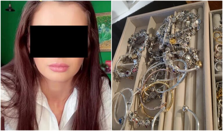 Femeia din Sibiu care vindea bijuterii false pe TikTok retinuta de politie nu este la prima infractiune