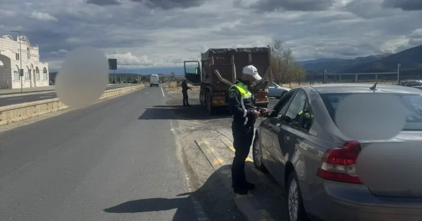 152 de sancțiuni în patru ore pe DN 1, majoritatea pentru viteză