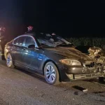 Accident pe DN14 lângă Șeica Mare: șofer a lovit o căruță. Doi bărbați, la spital
