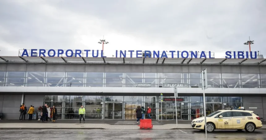 Bărbat urmărit de autoritățile italiene, prins pe Aeroportul Sibiu