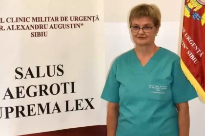 Corina Cristea: 39 de ani asistent medical la Spitalul Militar