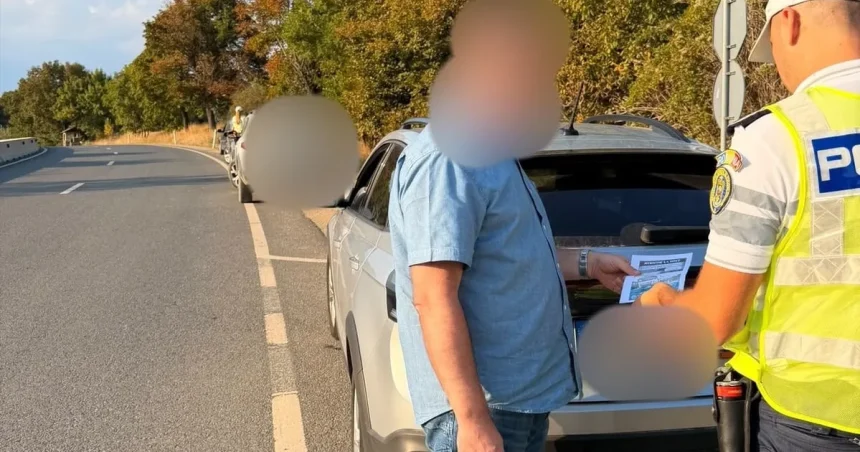 Peste 120 de amenzi pe DN 7 în doar patru ore, majoritatea pentru viteză