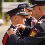 Pompierii sibieni, avansați și decorați de Ziua Pompierilor