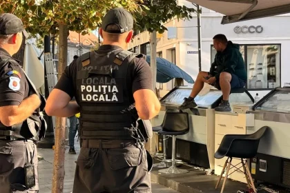 Scandal pe Bălcescu: Primăria Sibiu ridică un stand. Proprietar: Am bunuri de 30.000 €