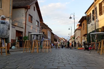 Strada Târgul Vinului devine pietonală trei zile, spre bucuria locuitorilor