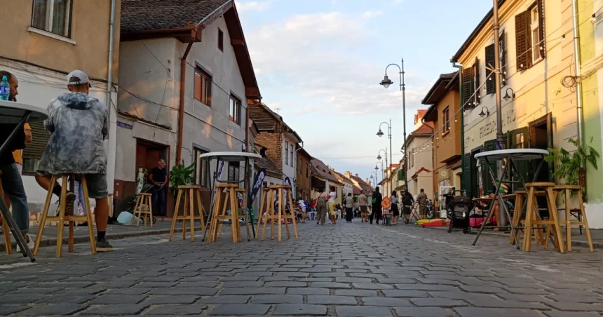 Strada Târgul Vinului devine pietonală trei zile, spre bucuria locuitorilor