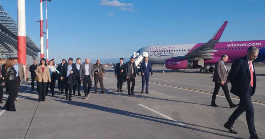 Aeroportul Sibiu: pasageri +25%, dar pierde două poziții. Salarii +73%