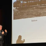 Alexandre Eram restaurează case de lemn în Porumbacu de Jos