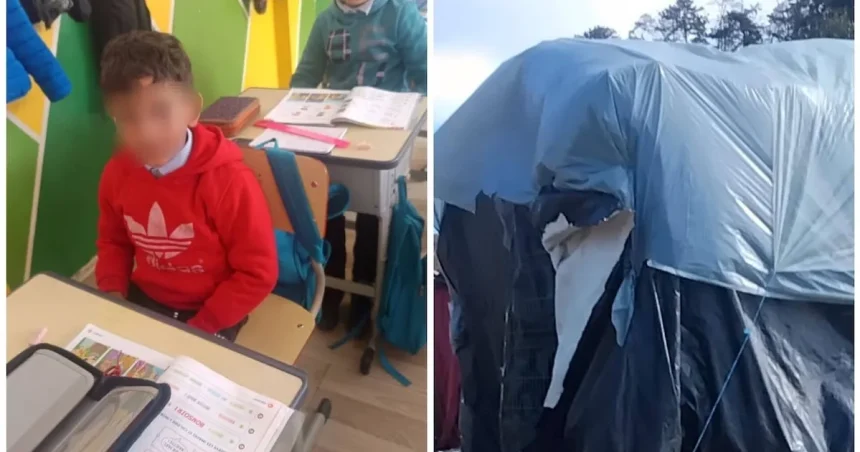 Doi frați din Brădeni au nevoie de 3.800 de euro ca să nu stea iarna într-un cort