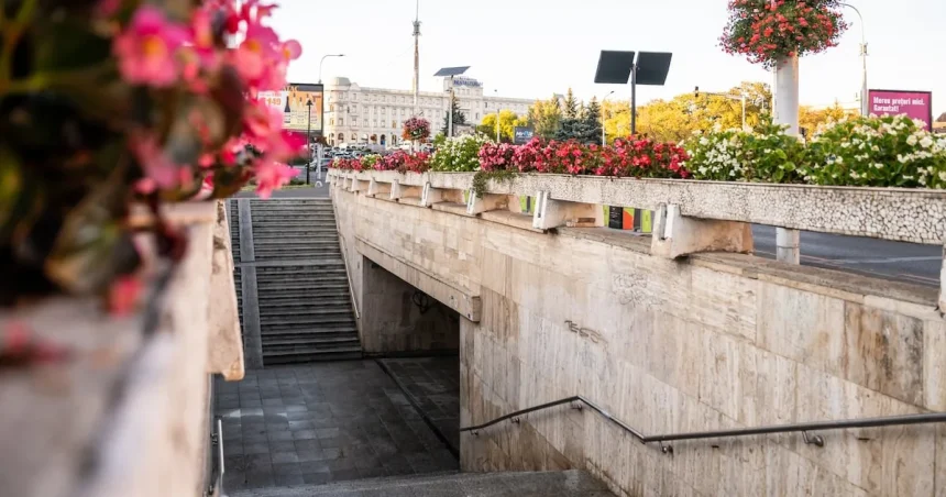 Lucrări începute la pasajul din Dumbrava. Pietonii, îndrumați să ocolească zona