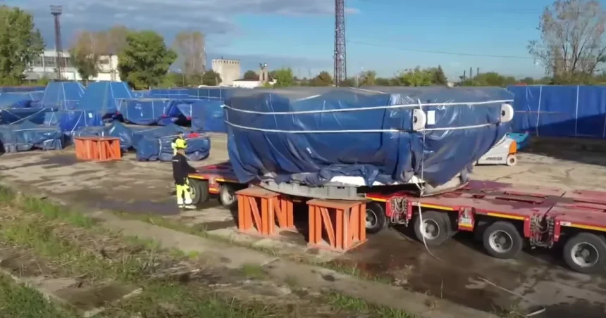 Peste 100 de transporturi agabaritice pentru TBM-ul tunelului Poiana, Cornetu-Tigveni