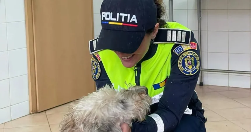 Polițiștii sibieni învață copiii despre protecția animalelor, în Parcul Sub Arini