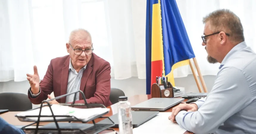 Primarul Cisnădiei și noul administrator, în același birou: „Tensiuni? Greșești”