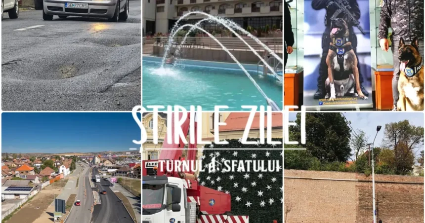 Sibiu: pregătiri de Crăciun, evacuare la baraj și lucrări pe Mitropoliei