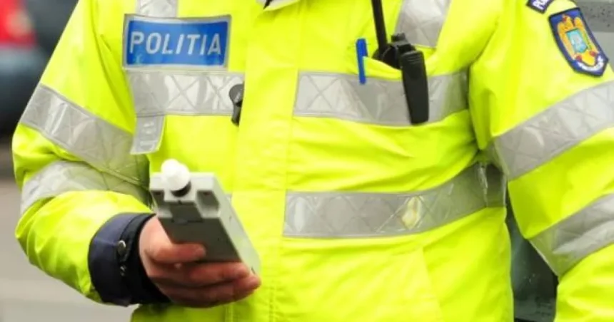 Șofer băut, dosar penal după ce a lovit o mașină oprită la semafor pe Șoseaua Alba Iulia