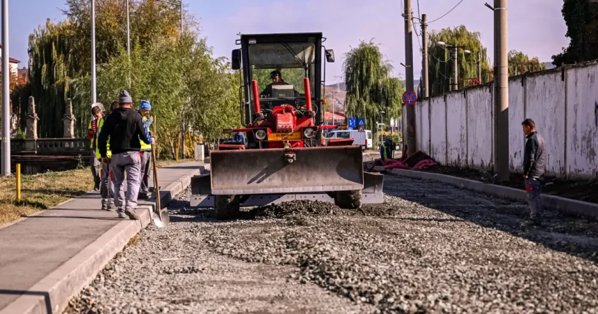 Strada Cibinului se redeschide de luni pentru reducerea disconfortului în trafic